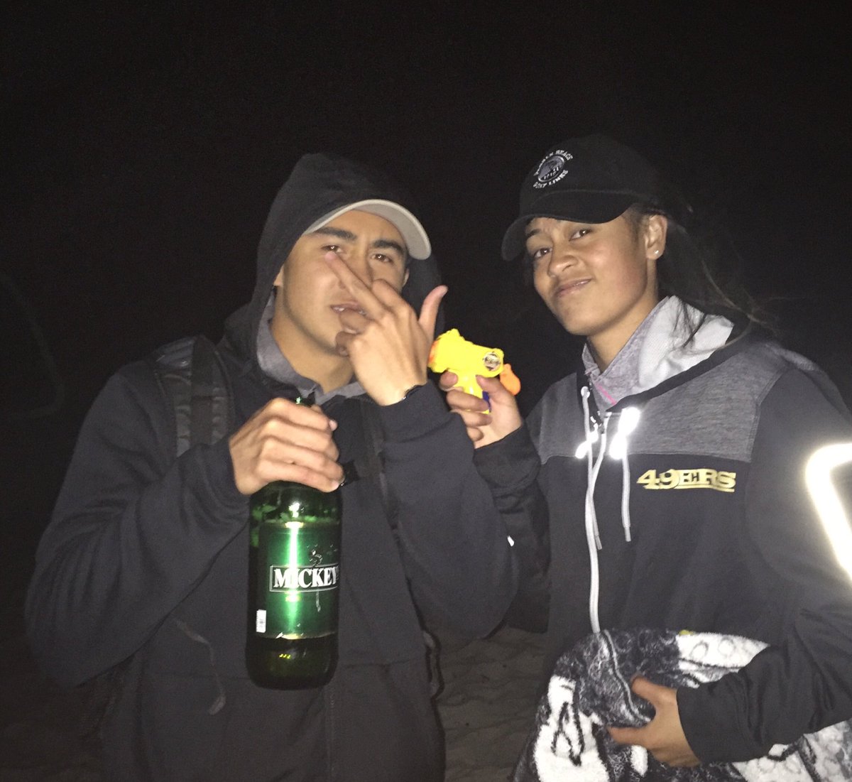 MHSASSASSIN2017's tweet image. Fia catches Cortez off guard at the bonfire and lights him up #3Left🔥💥