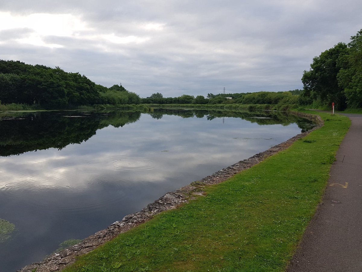 #mycommute this morning along the #canal to @RDEhospitals #Exeter #Devon @RDEcareers