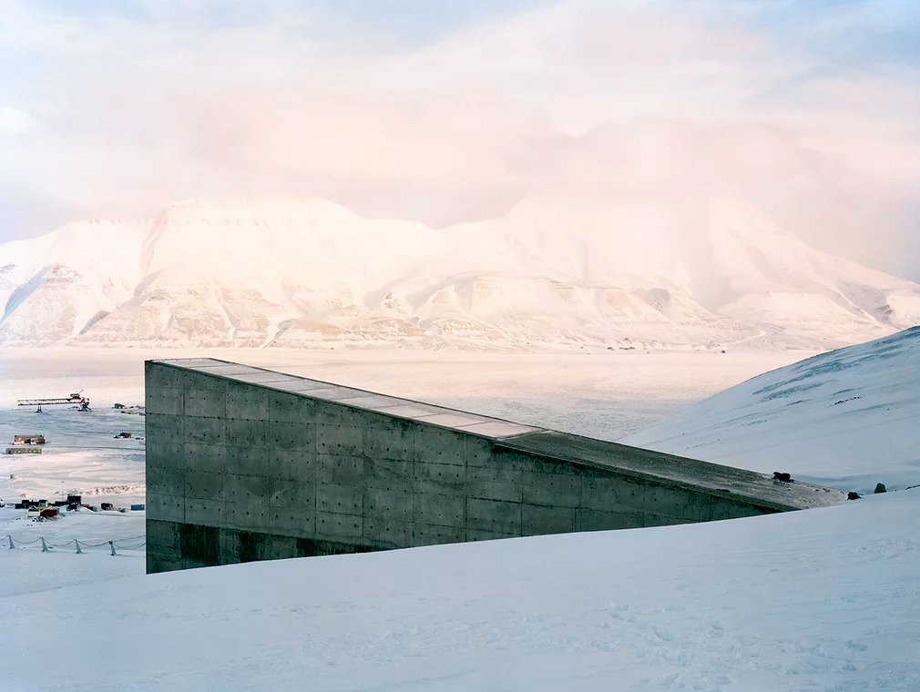 mixdevil66's tweet photo. Eden on ice: #seed #banks:#DornithDoherty’s pics inc. the Svalbard Global Seed Vault, recently breached by meltwater https://t.co/AHQM31EecT https://t.co/cDiFIfkWZH