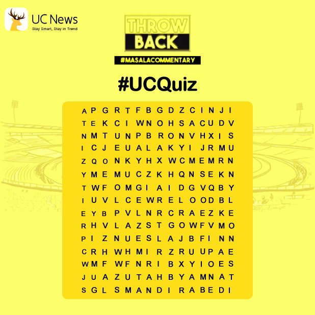 Uc News Let S See How Many Can You Find Hint Throwback To The Live Masala Commentary Ucquiz