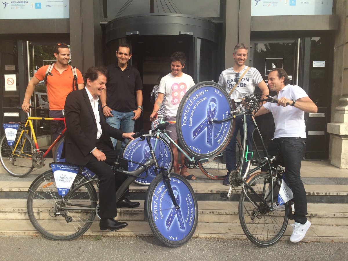 50 vélos #VisTaSep foisonnent dans les rues de <a href="/villedelyon/">Ville de Lyon</a>. Prenez les en photos pour le #worldMSday