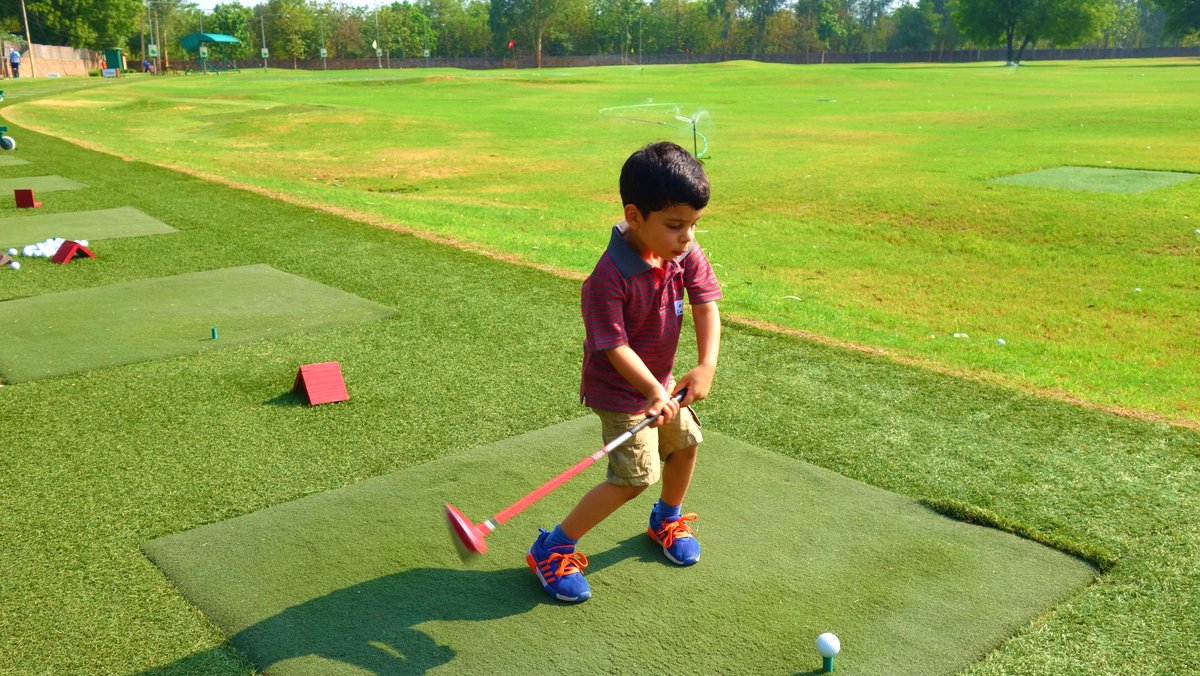 HamoniGolf's tweet photo. A few highlights from Day 1 at our HGC Juniors Summer #Golf Camp 2017! #juniorgolf #learngolf #golfisforme #growgolf #gurgaon #summercamp https://t.co/BNdU3mhBkt