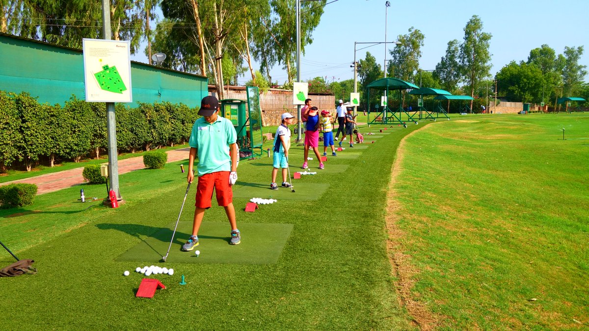 HamoniGolf's tweet photo. A few highlights from Day 1 at our HGC Juniors Summer #Golf Camp 2017! #juniorgolf #learngolf #golfisforme #growgolf #gurgaon #summercamp https://t.co/BNdU3mhBkt