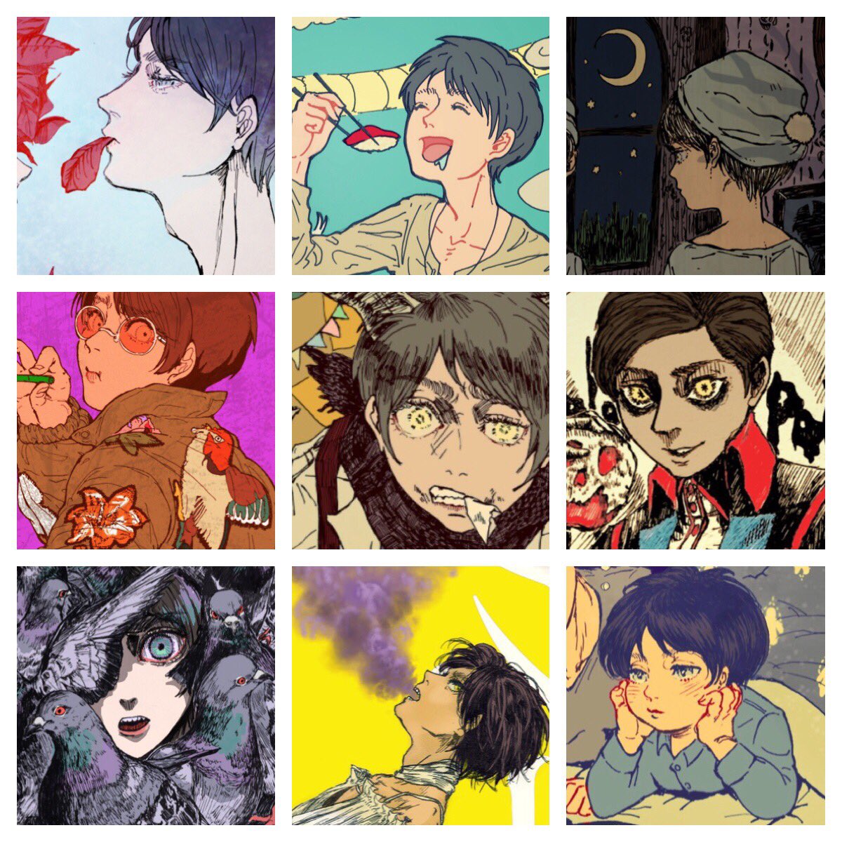 ⚠️女体化・女装注意
 #繋がらなくていいから俺のエレン・イェーガーを見てくれ

おびんじょ!!!😋💥(お便所と同じテンション) 