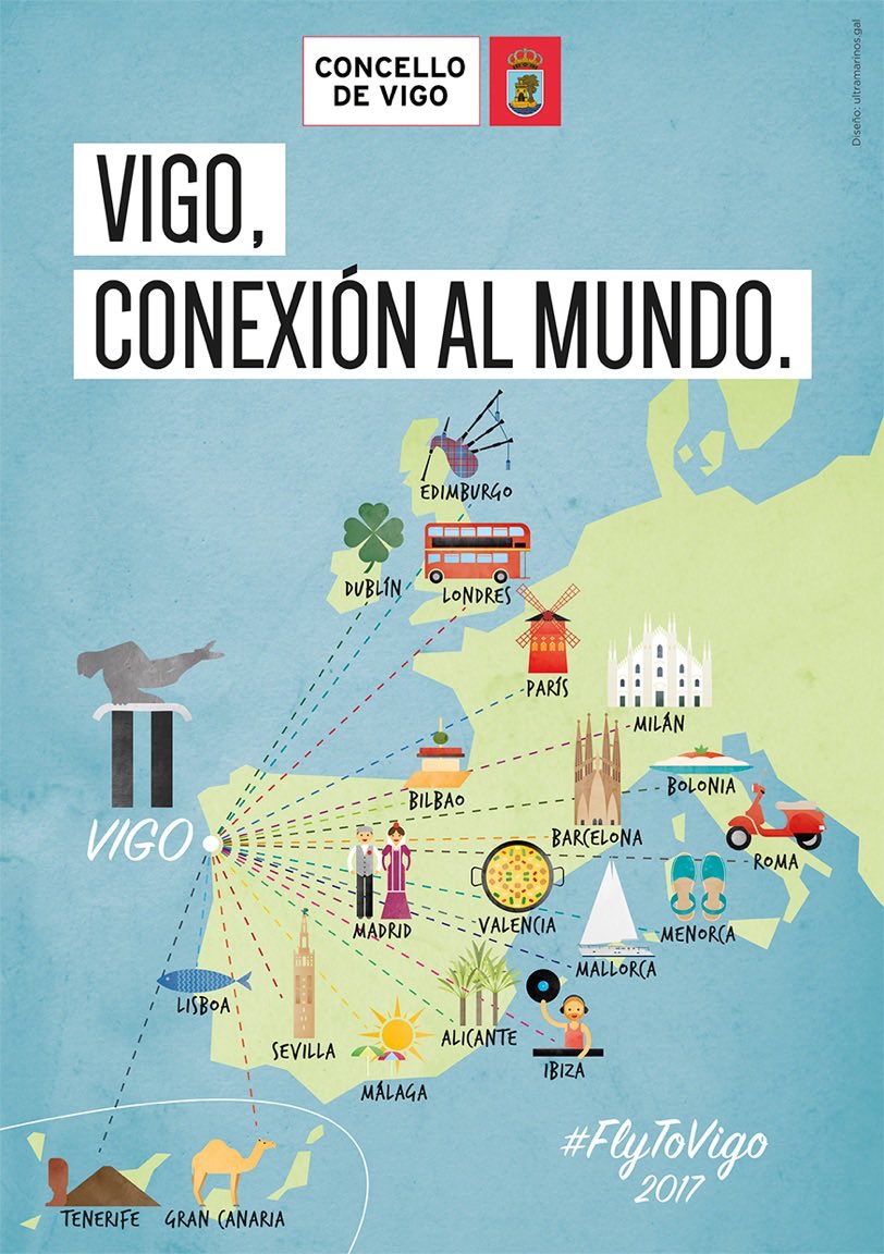 Bo día #vigo! Aínda estades a tempo de participar no #concurso #vigoconexionalmundo de <a href="/flytovigo/">FlytoVigo</a>. Hay billetes de avión como premio!