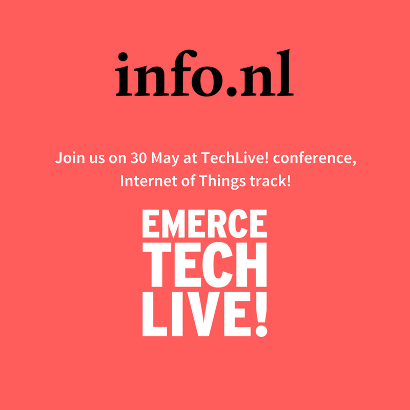 infonl's tweet photo. Join us today at TechLive! for some IoT inspiration, design thinking and solutions with impact! https://t.co/PUOXCyRDHT #tel17 https://t.co/HuUoLrIuWx