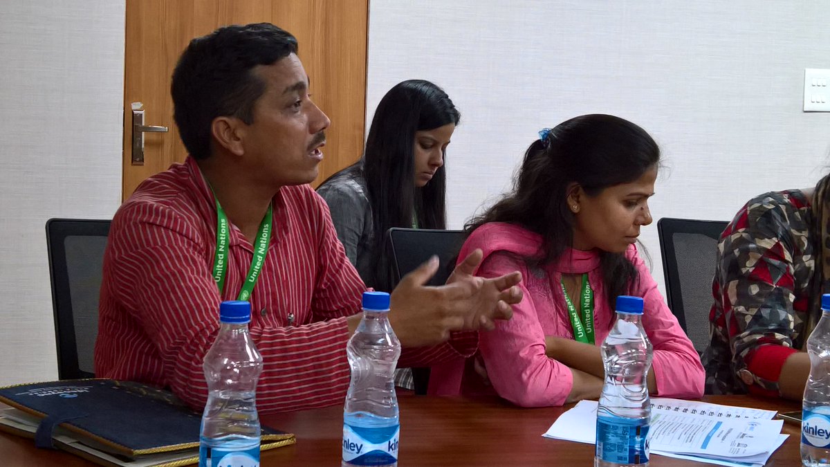 FreeDemIndia's tweet photo. Rajender Negi from Henvalvani CR in Uttarakhand explains why community participation is key to media democratization #FREEDEMRT @UNESCO_NDL https://t.co/Md6sDHym0c