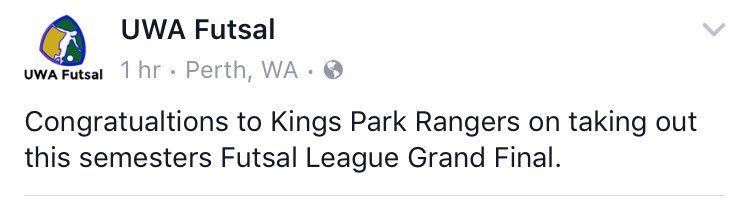 KingsParkCF's tweet photo. CHAMPIONS: Your #KingsParkRangers completed the double today with a 6-1 victory over 2 girls 1 schlupp. Sol Campbell with B.O.G. https://t.co/7xbXHf4671
