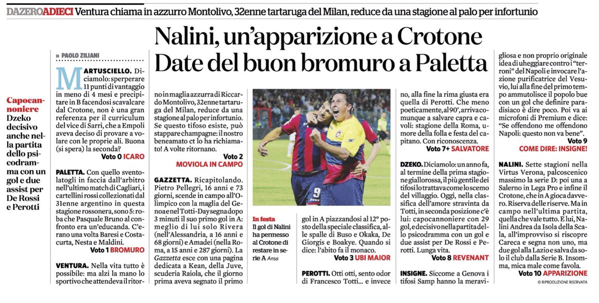 ZZiliani's tweet photo. La rivincita di #Dzeko, ex zimbello di Roma, e lo sberleffo di #Insigne al popolo bue che invoca il Vesuvio. La mia rubrica sul #Fatto https://t.co/ZcHzy1Rwzk