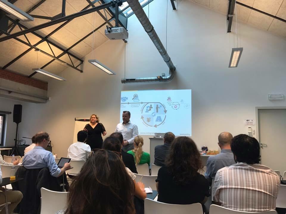 <a href="/Wemanity/">Wemanity Reply</a> Brussels Agile breakfast best way talking about #IATM for successful transformations = actual client story integratedagile.com
