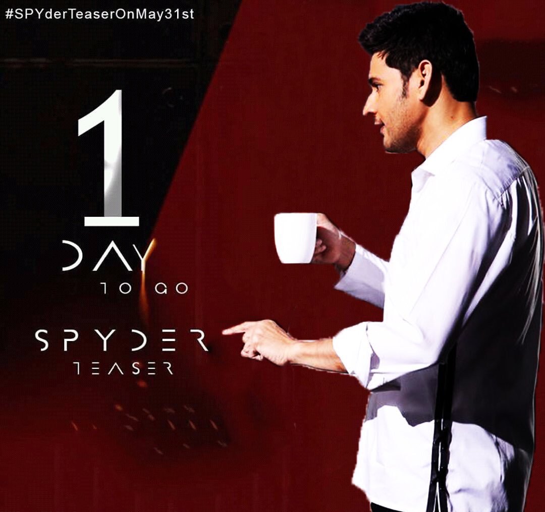 Keshav4005's tweet image. #MakeWayForSPYderTeaser
#SpyderTeaserArrivingTomorrow
#KingOfTFIIsComing 
#SpyderTeaserOnMay31st 

@urstrulyMahesh ⭐️😎