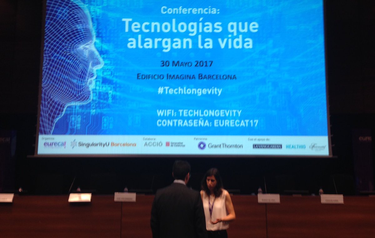 adrianafreitas's tweet image. At #Techlongevity event thx @singularityu  @accio_cat  @GrantThorntonSp  @LaVanguardia  @healthioglobal