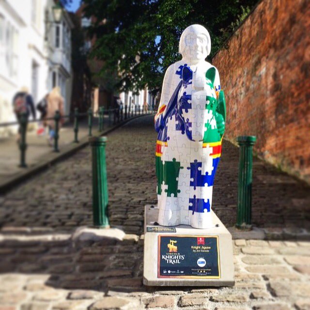 thatmuseummuse's tweet photo. #knightjigsaw #knightstrail #LincolnKnights @KnightsTrail17 https://t.co/DXgPol91PH