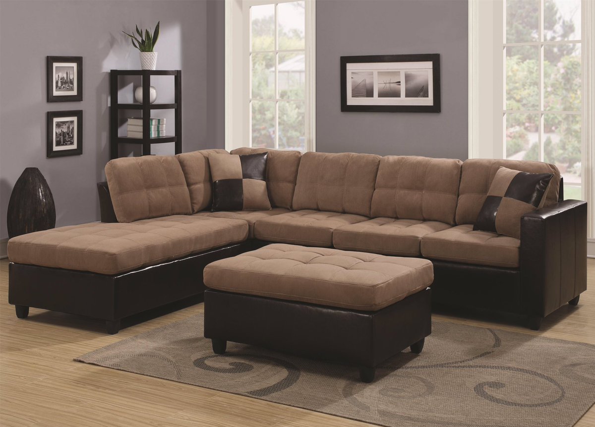 DiscountFla's tweet photo. Reversible Sectional Sofa w/ Casual and Contemporary Style. Accent pillows included. Shop @ https://t.co/33wKQ8xwfh #sofa #comfy #furniture https://t.co/FfKVjgXCvr