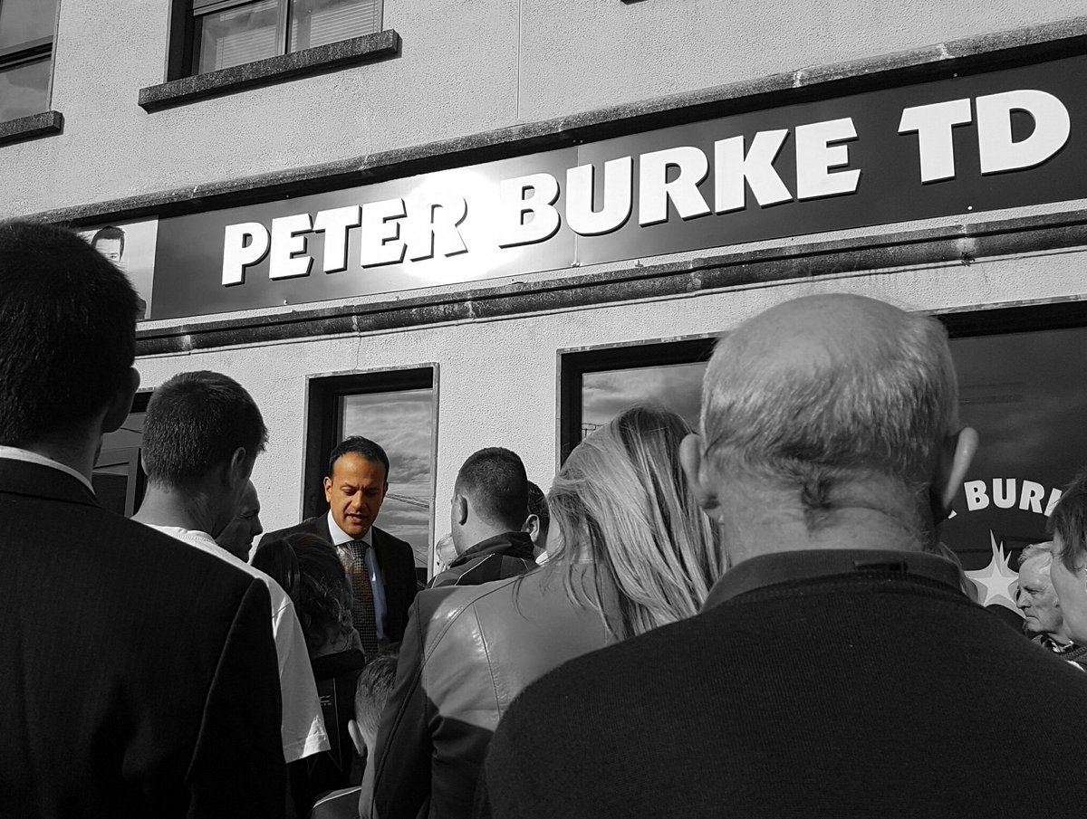 MidlandsGateway's tweet photo. Launch of office in Mullingar of @peterburkefg by Minister @campaignforleo  Varadkar T.D. Mon 29.05.17 https://t.co/eIZe3TWZAH