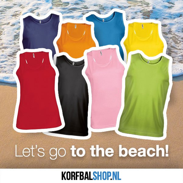 The BEACH is waiting for you! ☀ 🌴 Alleen vandaag krijg je 50% korting op de beachshirts voor dames en heren! ➡ bit.ly/BeachKorfbalSh…