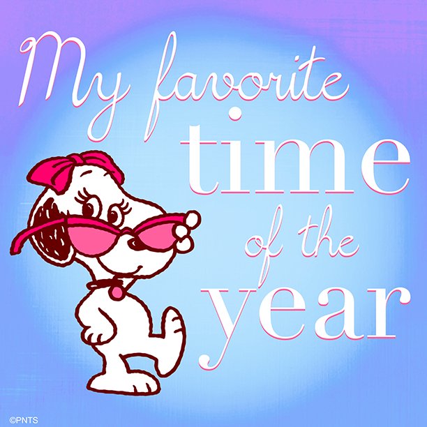 My Favorite Time Of The Year