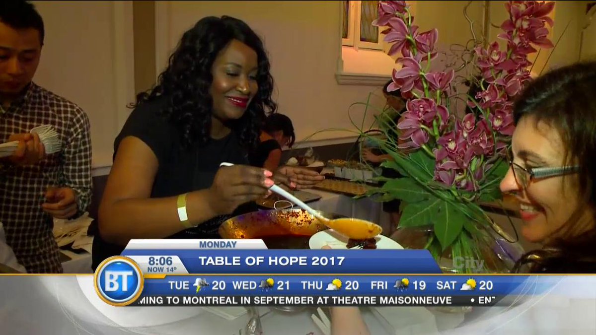 Table of Hope feeds foodies for Share the Warmth https://t.co/GfqL7Mv7fz