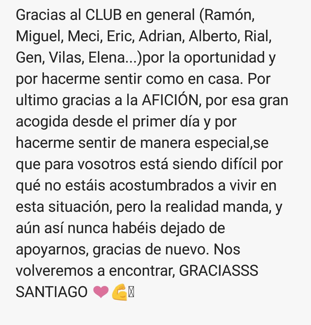 montesdanir's tweet photo. GRACIAS a la FAMILIA del SANTIAGO FUTSAL❤️💪🏻 https://t.co/2q190NvpYk