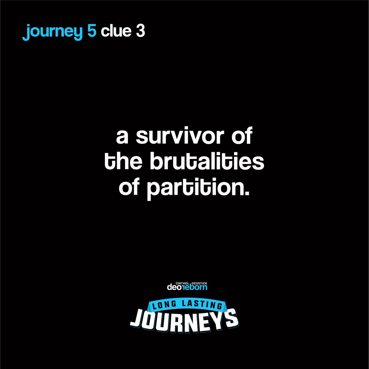 GodrejCinthol's tweet photo. The ones who strive for greatness, beat the test of time. Outlast time with Cinthol Deostick. #LongLastingJourneys https://t.co/qc5YAk0ai3 https://t.co/Rit5VIvGMR