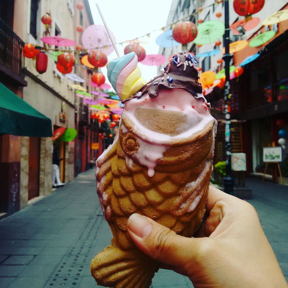 Y cuando creíamos haberlo visto todo... Conocimos el mejor lugar de #Taiyakis japoneses en la #CDMX <a href="/kochikochiland/">Kochi Kochi Land</a> 😋