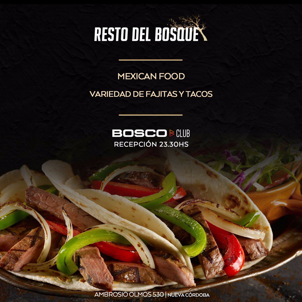 Viernes 2 #NocheDeMujeres 👠🎉💣

Sabado 3 #NocheReggeatonRetro 

Recepcion bye: Fajitas y Nachos con salsa del cheff.

Lista Guille Allende