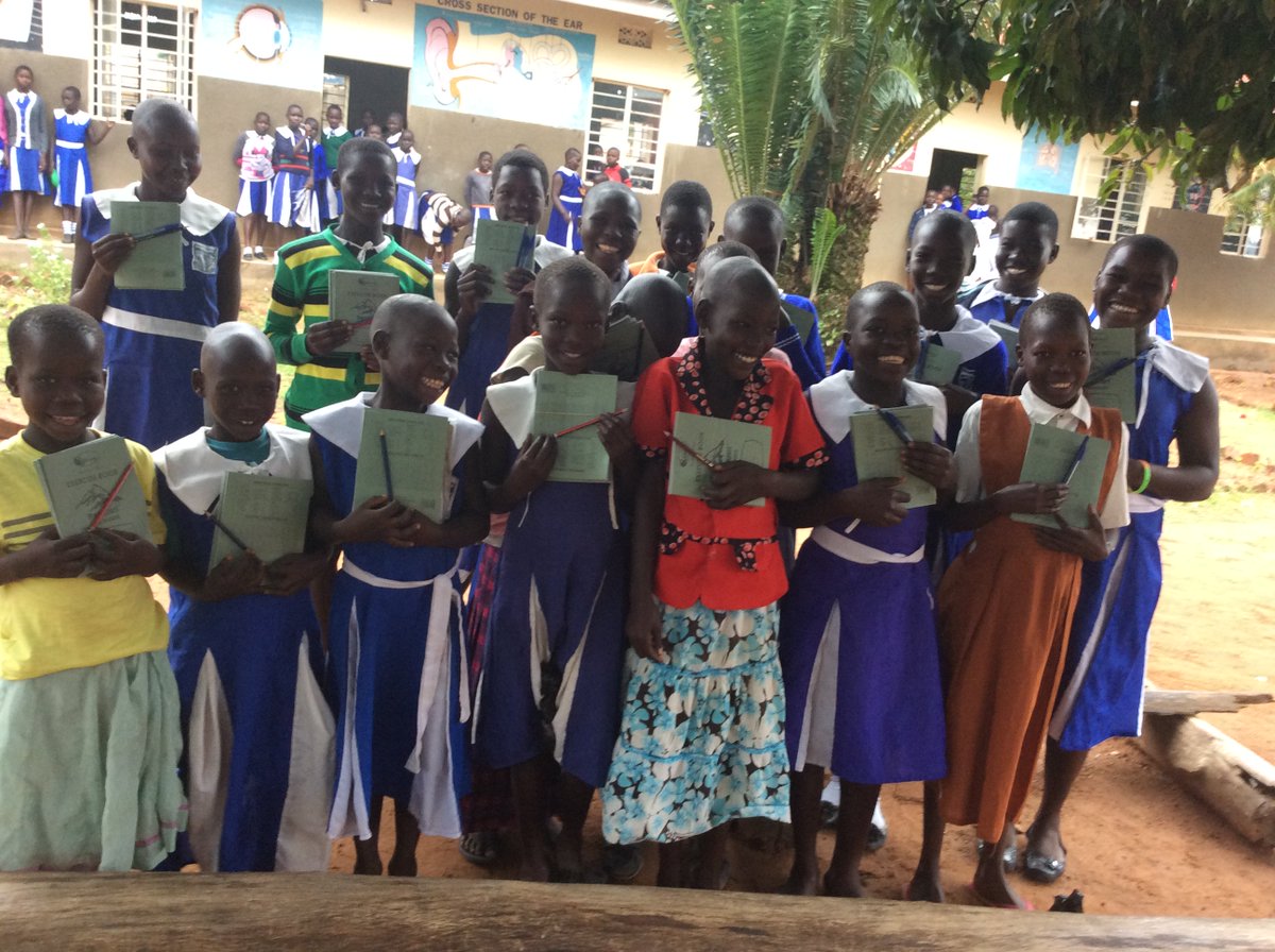 LifestitchesUG's tweet photo. #Lifestitches School supplies for #AIDS #Orphans at Ediofe boys &amp; girls primary schools. https://t.co/OIkx3LI8k0