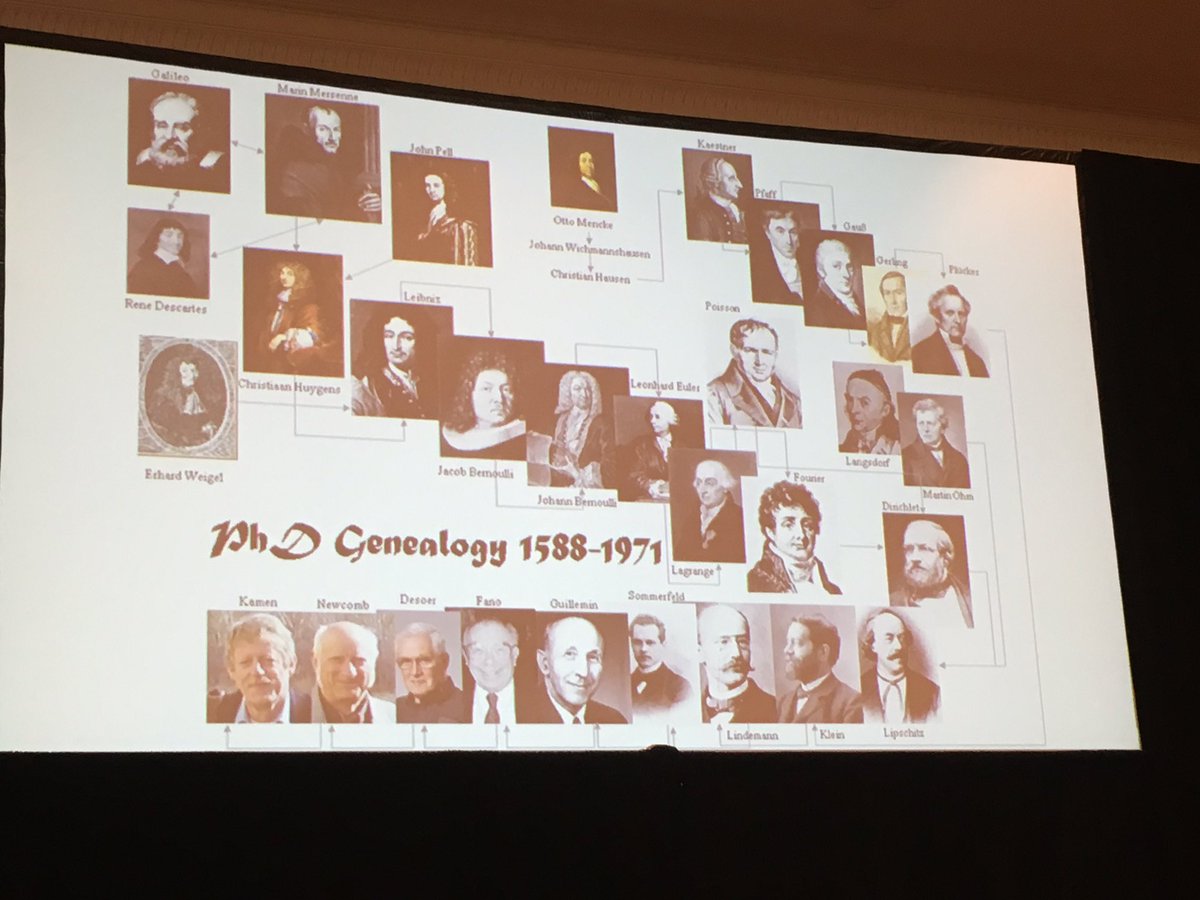 AbshirePamela's tweet image. PhD genealogy 1588-1971 for Pioneer of CIrcuits and Systems Robert Newcomb at #iscas2017 @ieeecassociety