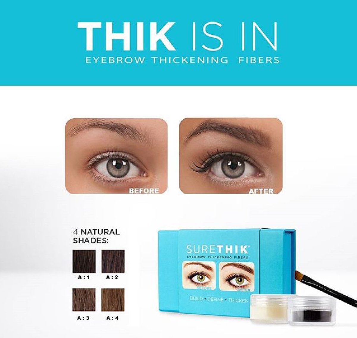SureThik's tweet photo. We 💜 BIG BROWs... Thik is in ... 
#surethik #brows #makeup #thikisin #bebold #fibers #rainproof #brows #Repost #boostglobal @bgloballlc https://t.co/aYFPf6GSmi