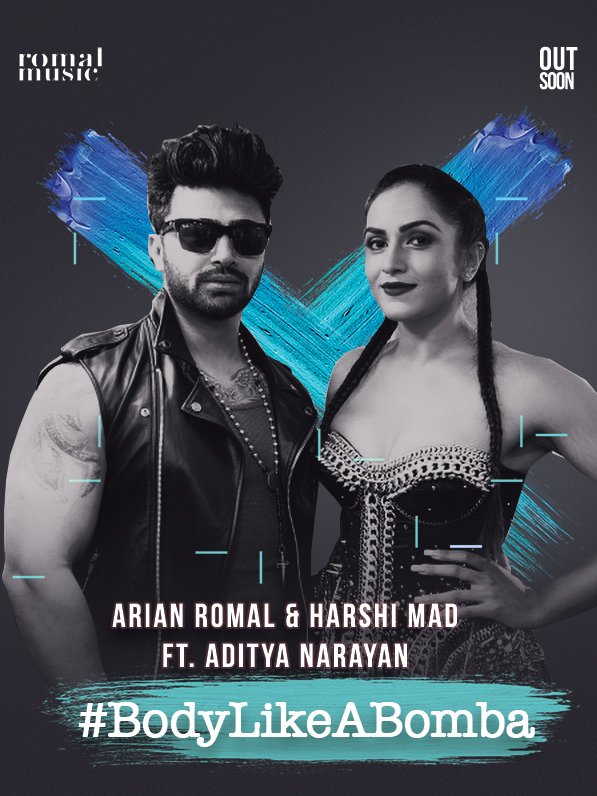 GiantRobotEnt's tweet photo. Get Ready to #Squat on @ArianRomal's next song #BodyLikeABomba with @HarshiMad
#India's 1st ever #FitnessSong 💪OUT SOON!!!
#ArtistManagement https://t.co/rEdXPLjQ3J