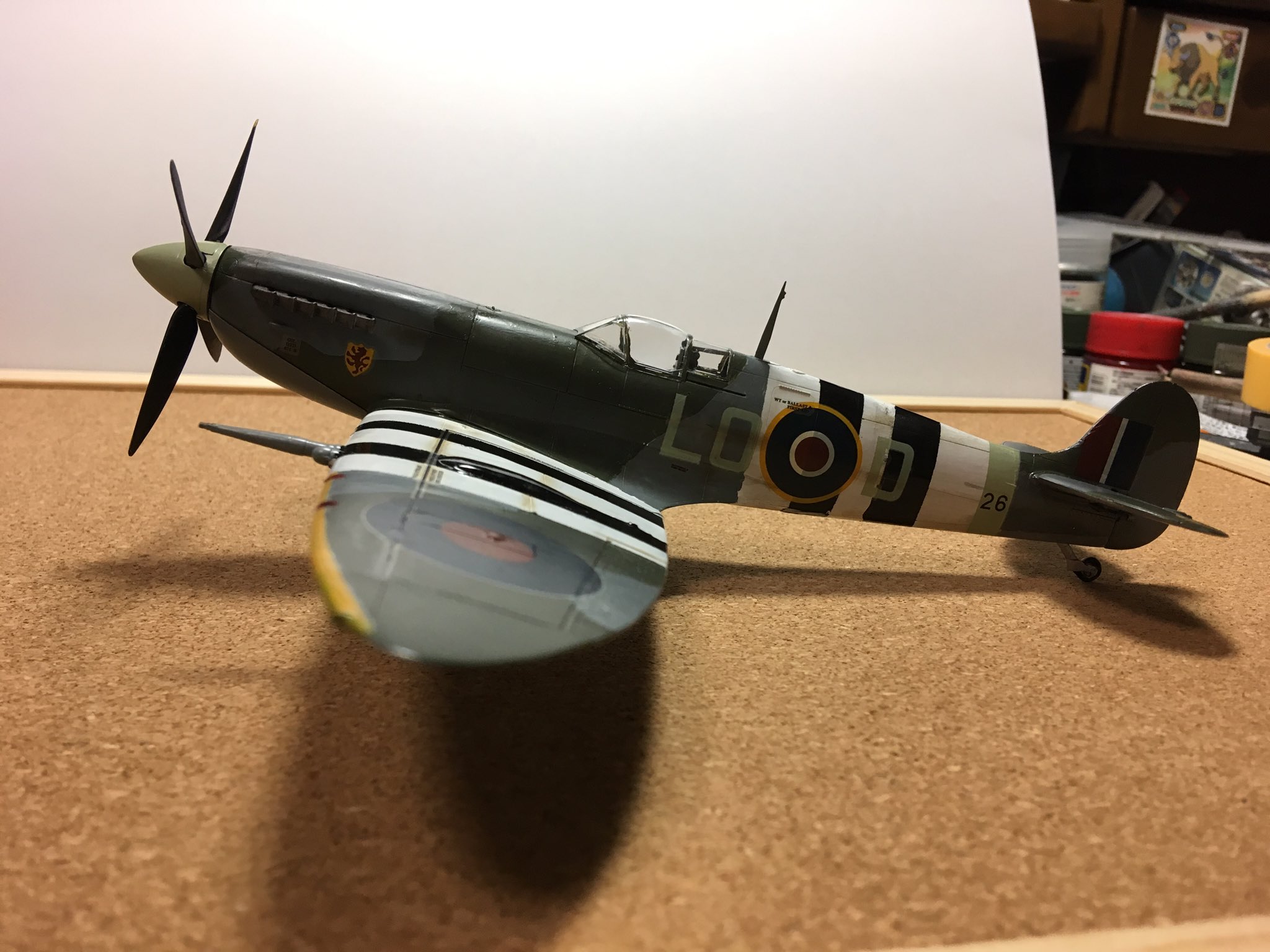 瑠璃 模型大戦夏の陣 スピットファイアm K C イギリス空軍 第602飛行隊 ピエール クロステルマン1944仕様 初の英軍機でもありフランスのパイロットの搭乗機で作りました デカールの付着が良くて難なく貼れました クロステルマン機はスト魔女の影響で買い 瑠璃 模型大戦夏の陣 スピットファイアm K C イギリス空軍 第602飛行隊 ピエール クロステルマン1944仕様 初の英軍機でもありフランスのパイロットの搭乗機で作りました デカールの付着が良くて難なく貼れました クロステルマン機はスト魔女の影響で買い