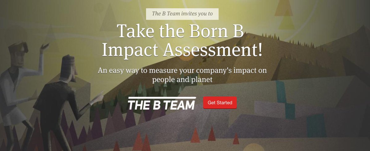 More than 62k orgs around the world use the <a href="/BCorporation/">B Lab</a> assessment to measure their impact - join them! ow.ly/8enS30c9tDe #BornB