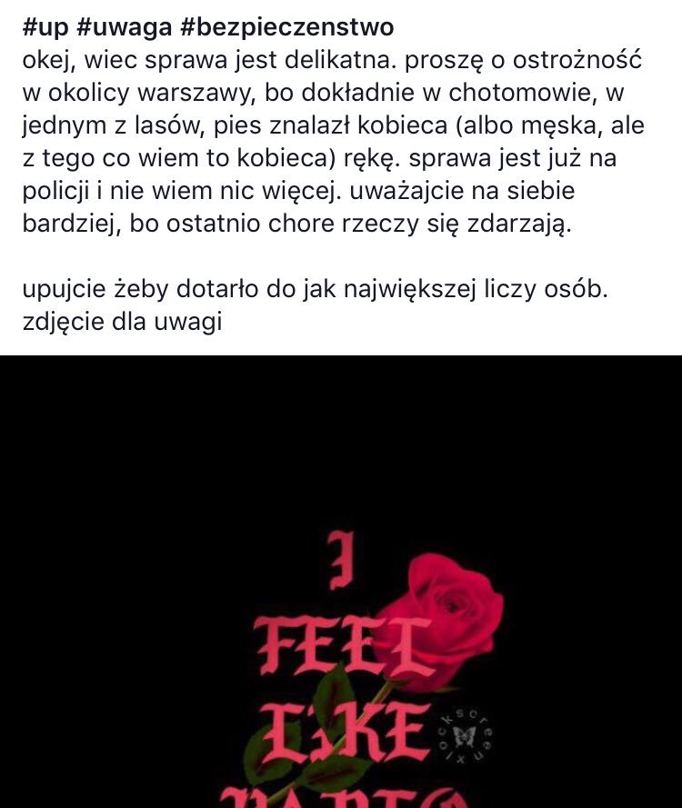 louehfleur's tweet photo. PODAWAJCIE DALEJ (tak ukradłam z fb) TO BARDZO WAŻNE I UWAZAJCUE NA SIEBIE SKARBY https://t.co/TubsSTxMk2