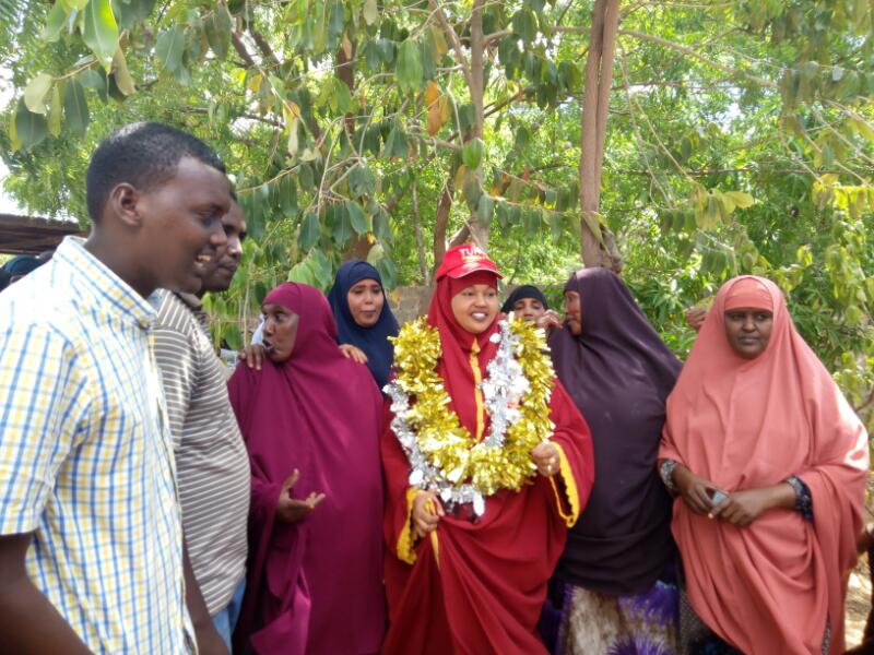 HonAnabSubow's tweet photo. This morning i was cleared by @IEBCKenya and given a certificate to contest for GCWR post on a @JubileePartyK ticket. #TeamChange#TwendeKazi https://t.co/nSWzJK5Nbp