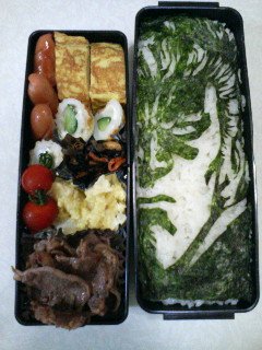 うぬにこの弁当が食えるのか 北斗の拳 ラオウのキャラ弁の迫力がすごい Togetter