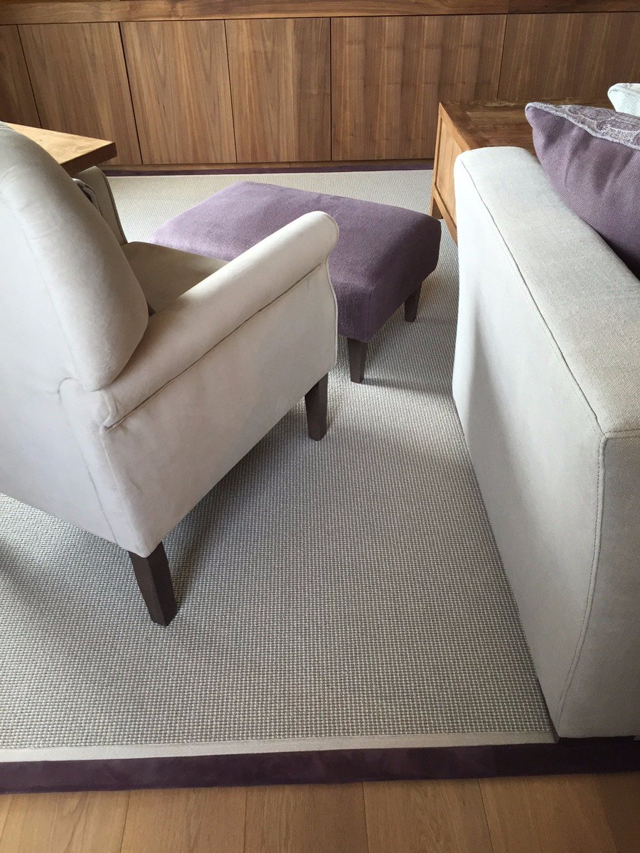 With over 50 shades to chose from our suede edging is great for adding colour. We are loving this double border added to our Savannah carpet