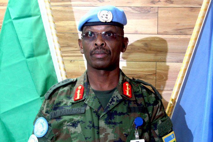 AndyKarandy10's tweet photo. #Mushyo arrives in #S.Sudan to assume office as #UN Force Commander. via @RwandaUpdates24 https://t.co/Oh9ZCjyWr0 https://t.co/r9GLQasxWl