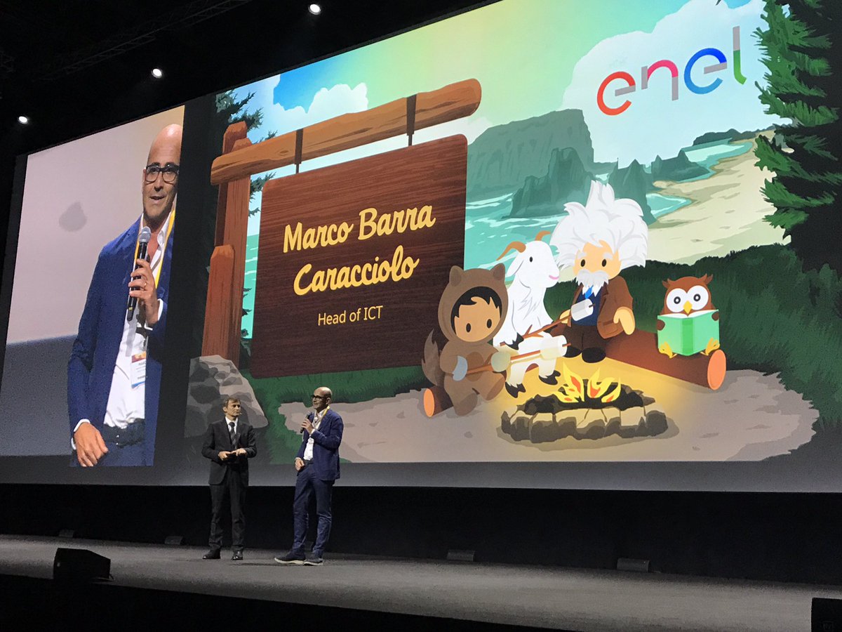 mammolagiuseppe's tweet photo. #SalesforceEssentials intervista Marco Barra Caracciolo Head of ICT Enel, @EnelGroupIT @mammolagiuseppe #Accenture Italia @Accentureitalia https://t.co/gvuKoDIsTv