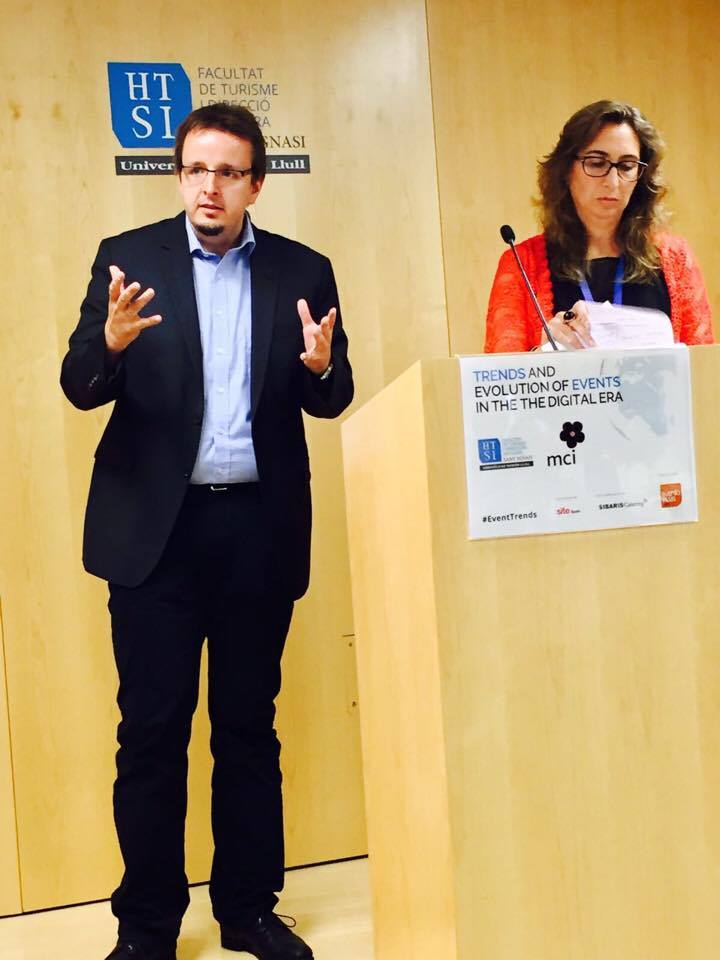 Closing of the "Evolution &amp; #EventTrends in the digital Era" - <a href="/r_rannegger/">Rudolf Rannegger</a>, Sales Director <a href="/MCISpain/">MCI Spain</a> &amp; <a href="/danielafreund/">Daniela Freund</a> from <a href="/TurismoStIgnasi/">Turismo Sant Ignasi</a>