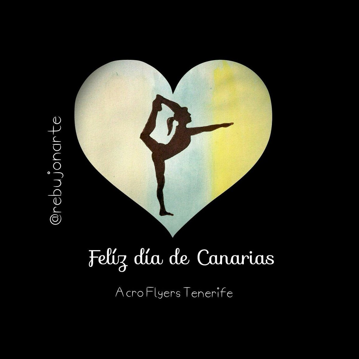 AcroflyersTFE's tweet photo. ¡Feliz #diadecanarias
 #acrobática #acrobatic #akrobatisch #acrobatique #tenerife #canarias #diadecanarias #canaryislands #soycanario https://t.co/ETdhhecswU