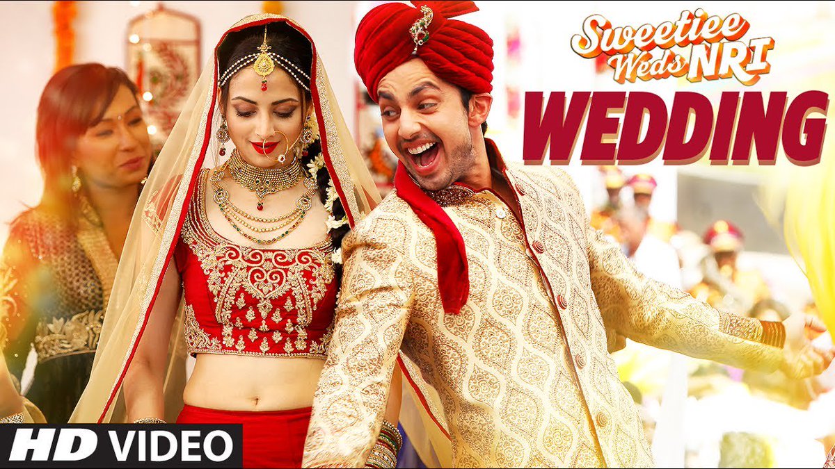 TSeries's tweet photo. Watch #WeddingSong of the season from #SweetieeWedsNRI, sung by @Palash_Muchhal ft.@palakmuchhal3 &amp; @shahidmaliya- https://t.co/G63YSAJwFx https://t.co/q4ARnMDCmJ