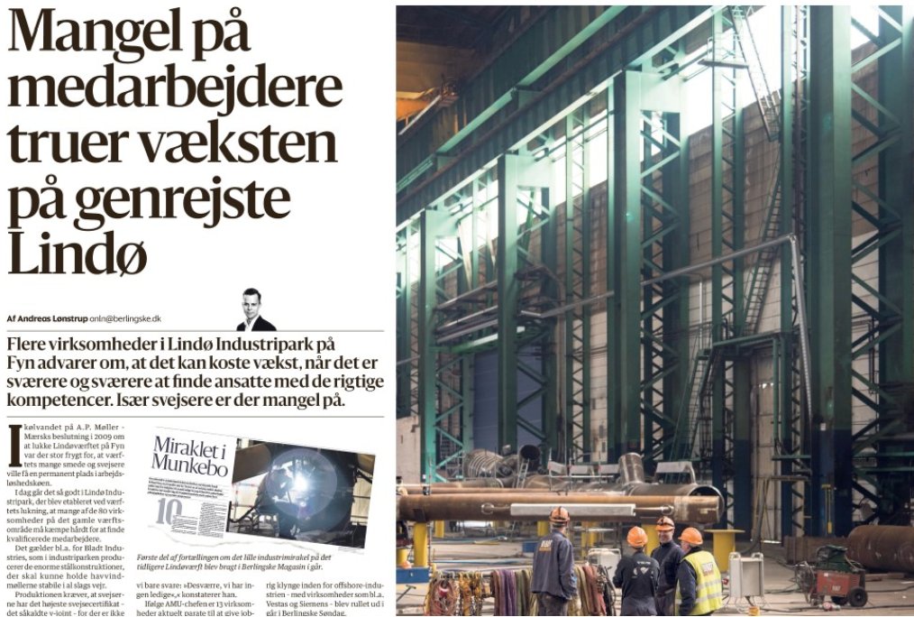 dbm_samf's tweet photo. .@MettePraest i @berlingske 3 artik "Mangel på medarbejder truer væksten på genrejst Lindø" @SAMF_SDU #sdu @SDU_CI2M https://t.co/0RhD7758Rw https://t.co/HCCoYvfru7