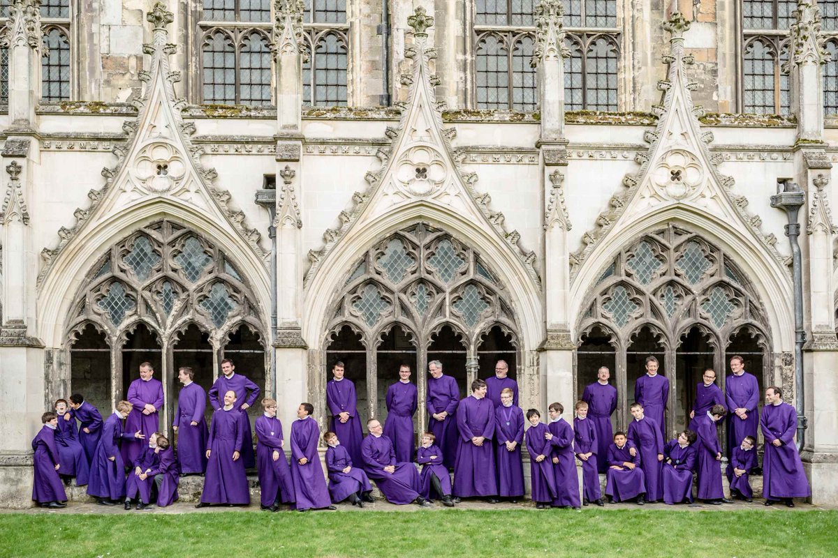 A big THANK YOU to <a href="/caritas_choir/">Caritas ChamberChoir</a> for singing our services this week. The Cathedral #Choir will return from half term break tomorrow.