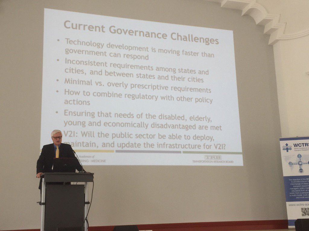 Neil Petersen TRB om vikten av att fokusera på unintended effects av självkörande fordon, delad mobilitet @K2centrum