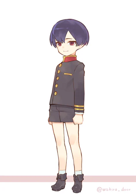幼少期の黄泉
設定を踏まえて生前の状態を描いてみましたが、黄泉に乗っ取られた状態も捨てがたいので2枚にしました。 