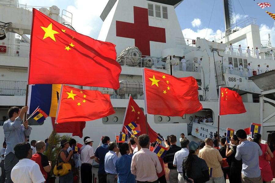 Chinese premier exchanges congratulations with Barbados counterpart on 40th anniversary of diplomatic ties xhne.ws/izp2H