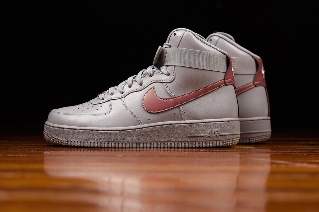 awesomesneaker7's tweet image. Nike&apos;s Air Force 1 High Receives A &quot;Pure Platinum&quot; Makeover for Spring