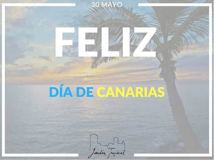 HJardinTropical's tweet image. Hoy es el día perfecto para disfrutar de esta maravillosa isla, de su clima y su gente. Feliz #DiadeCanarias 💙💛