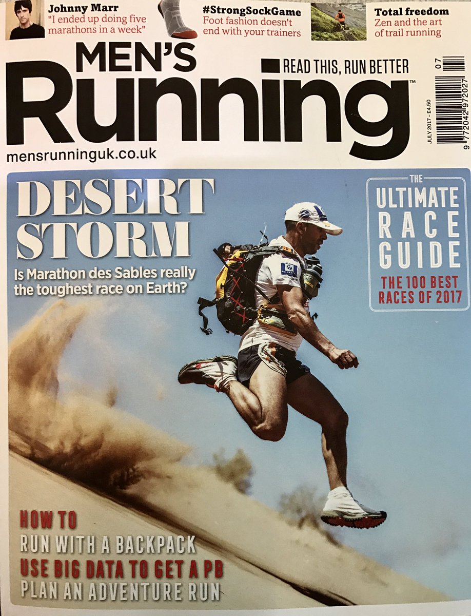 barrysmyth's tweet photo. Delighted to see my marathon analysis research featured in this month's @MensRunningUK magazine. #RunningWithData #marathon https://t.co/epVEKZWbSZ