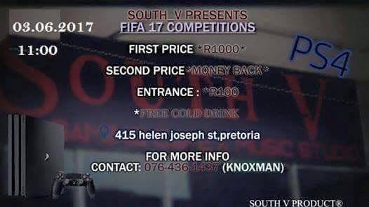 South_VGAMING's tweet photo. FIFA 17 COMPETITION https://t.co/KhF9CJFiet